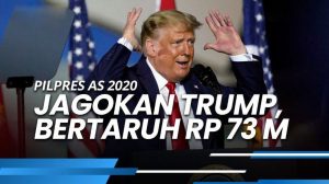 Seorang Pengusaha Inggris Bertaruh Sebesar Rp 73 Miliar Untuk Kemenangan Trump