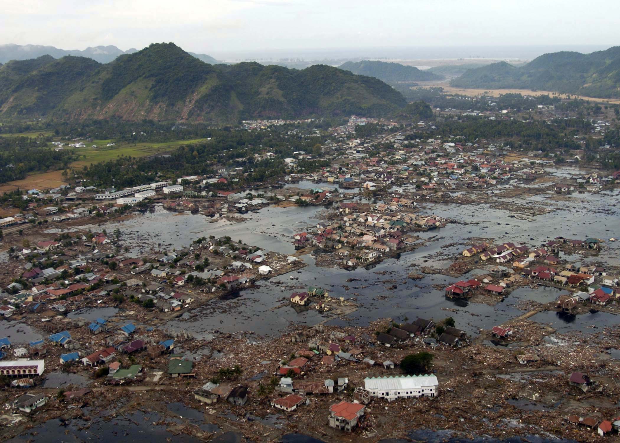 Gempa bumi dan tsunami di Samudera Hindia pada tahun 2004.
